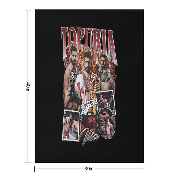 Ilia Topuria El Matador Signature Premium Throw Blanket