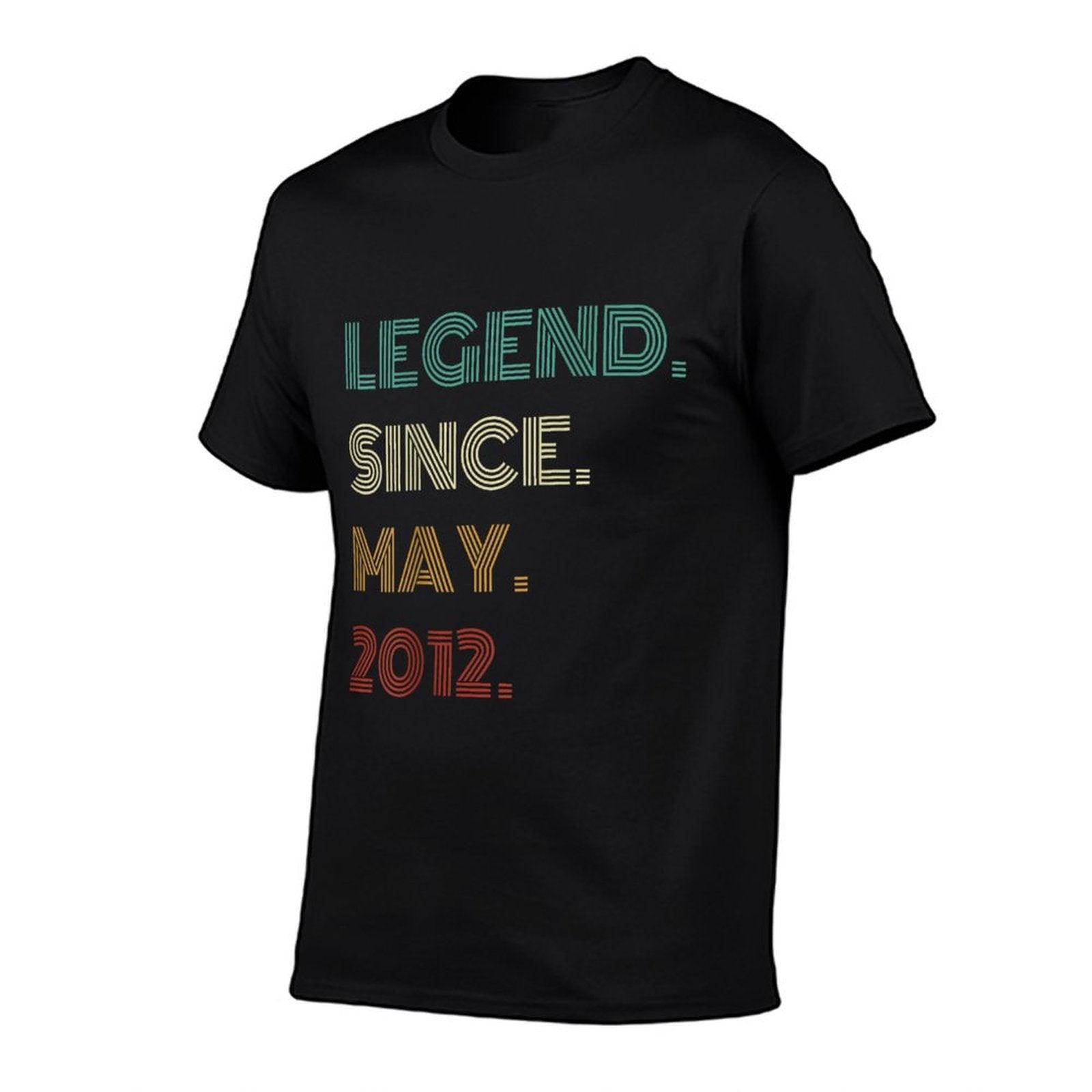 13 Years Old Legend Since May 2012 13th Birthday T-Shirt
