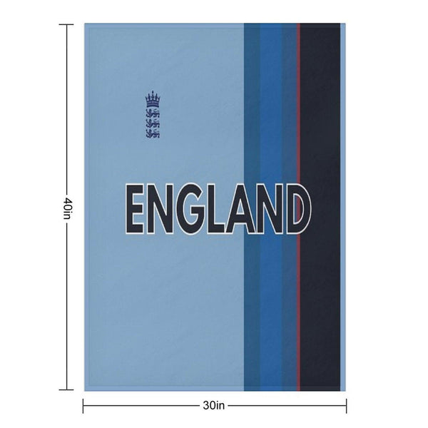 England Cricket Throw Blanket