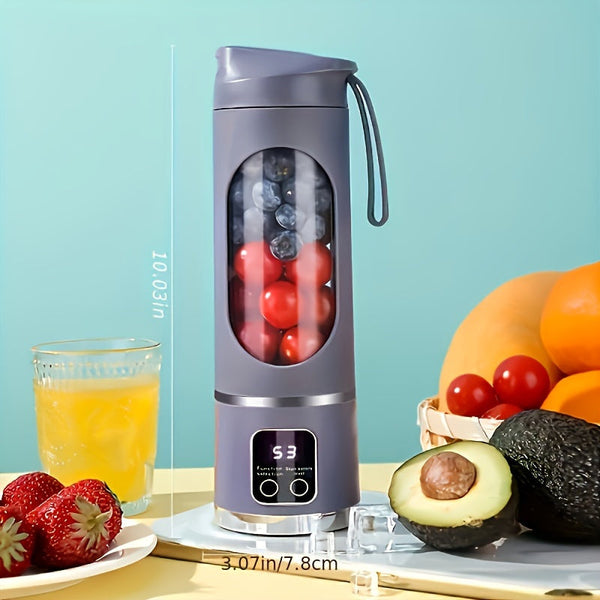 Portable USB-Rechargeable Blender & Juicer - Easy Clean, Perfect for Fruit & Vegetable Drinks, Milkshakes - 10.14oz to 16.91oz Capacity DSers Fulfillment
