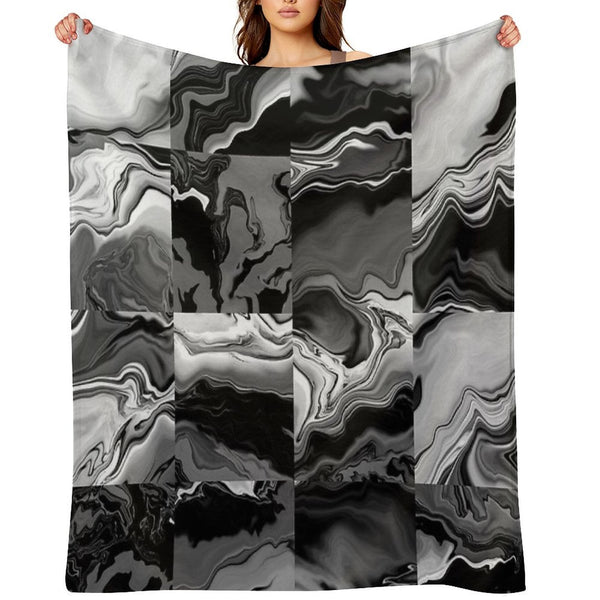 BROKEN SAW Multi-functional Throw Blanket