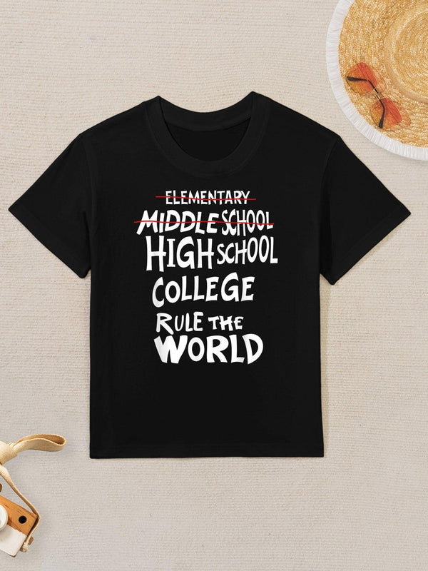 Funny Junior High Middle School Graduation Kids T-Shirt