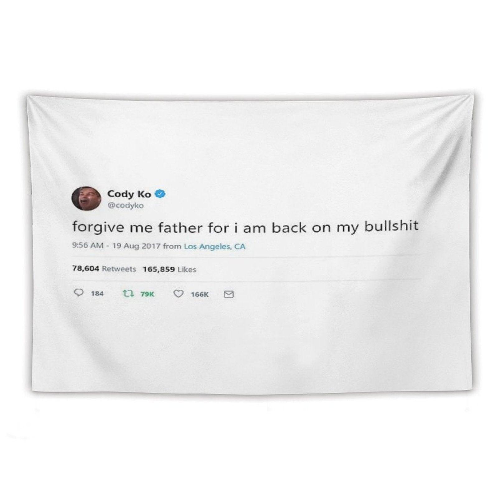 Cody Ko Tweet Tapestry