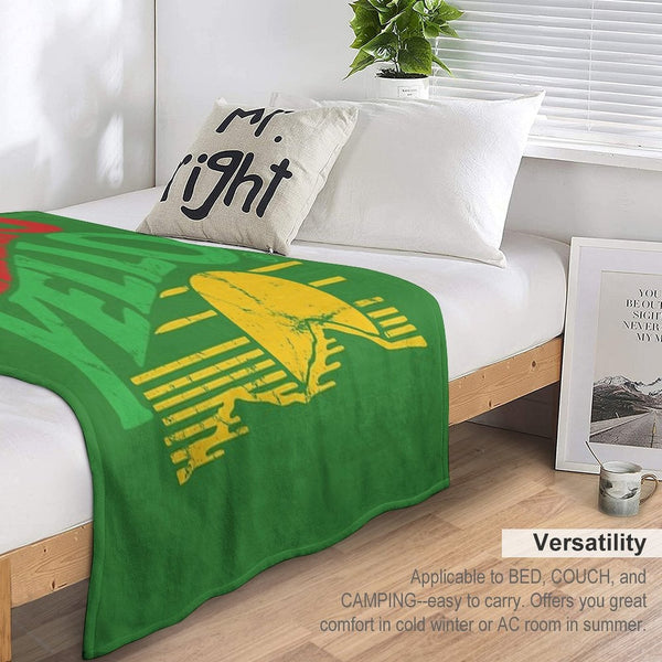 Enjoy Mello Yello (vintage) Durable Throw Blanket