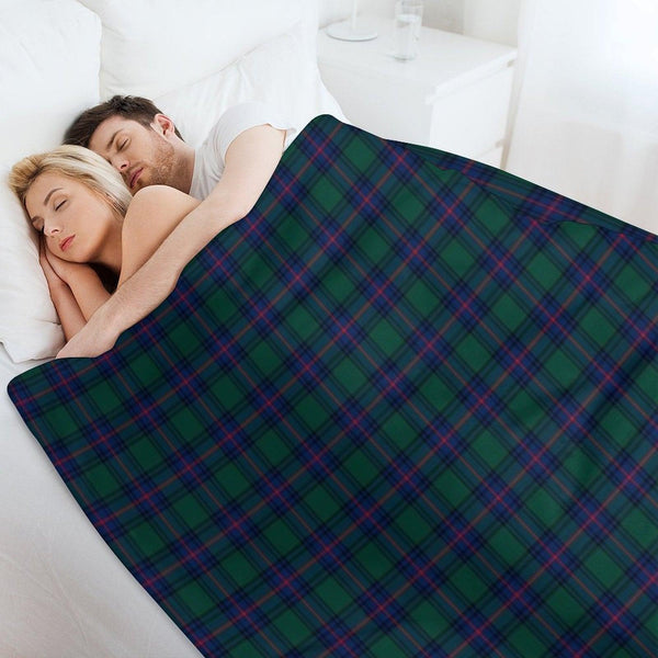 Clan Shaw Tartan Throw Blanket