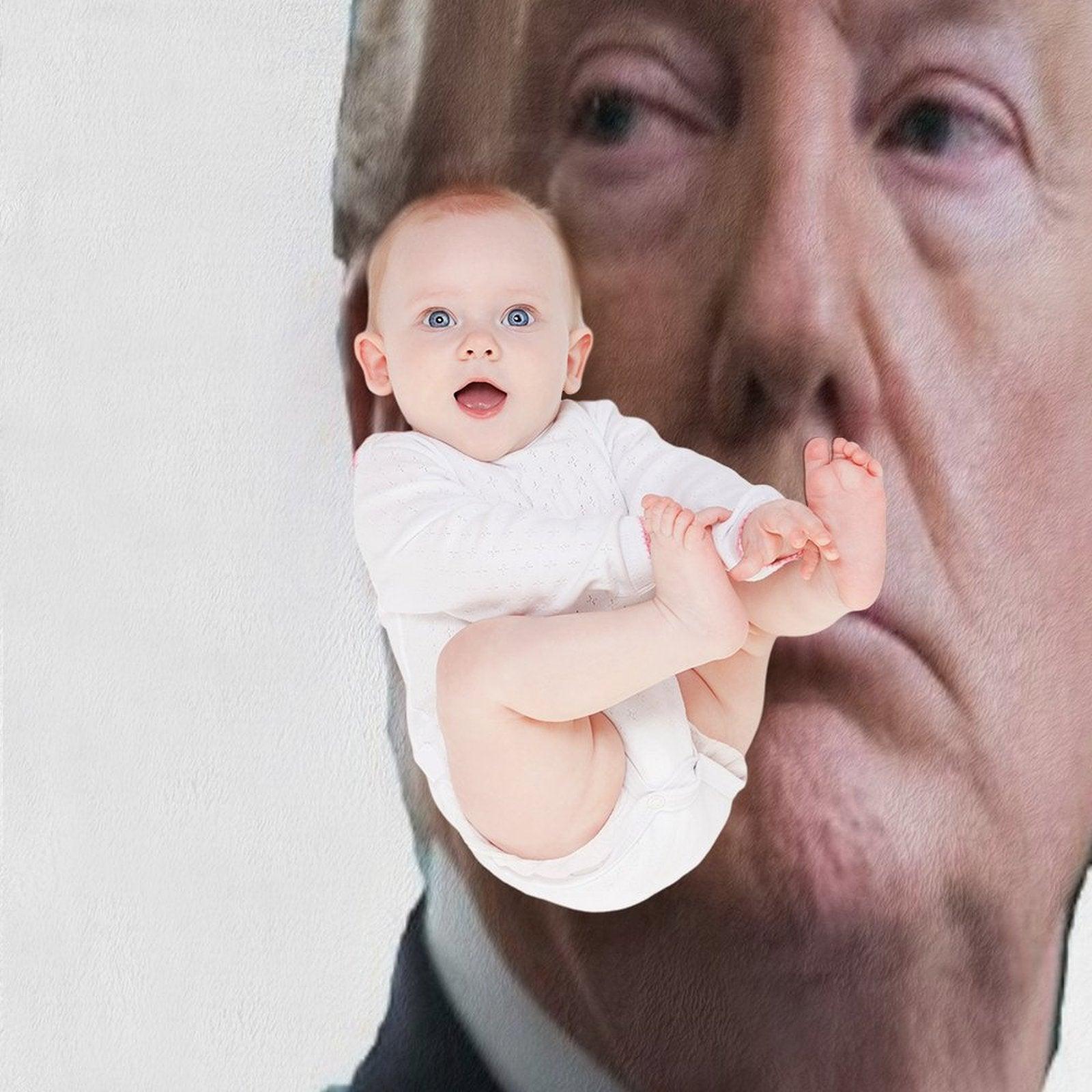 Trump Throw Blanket