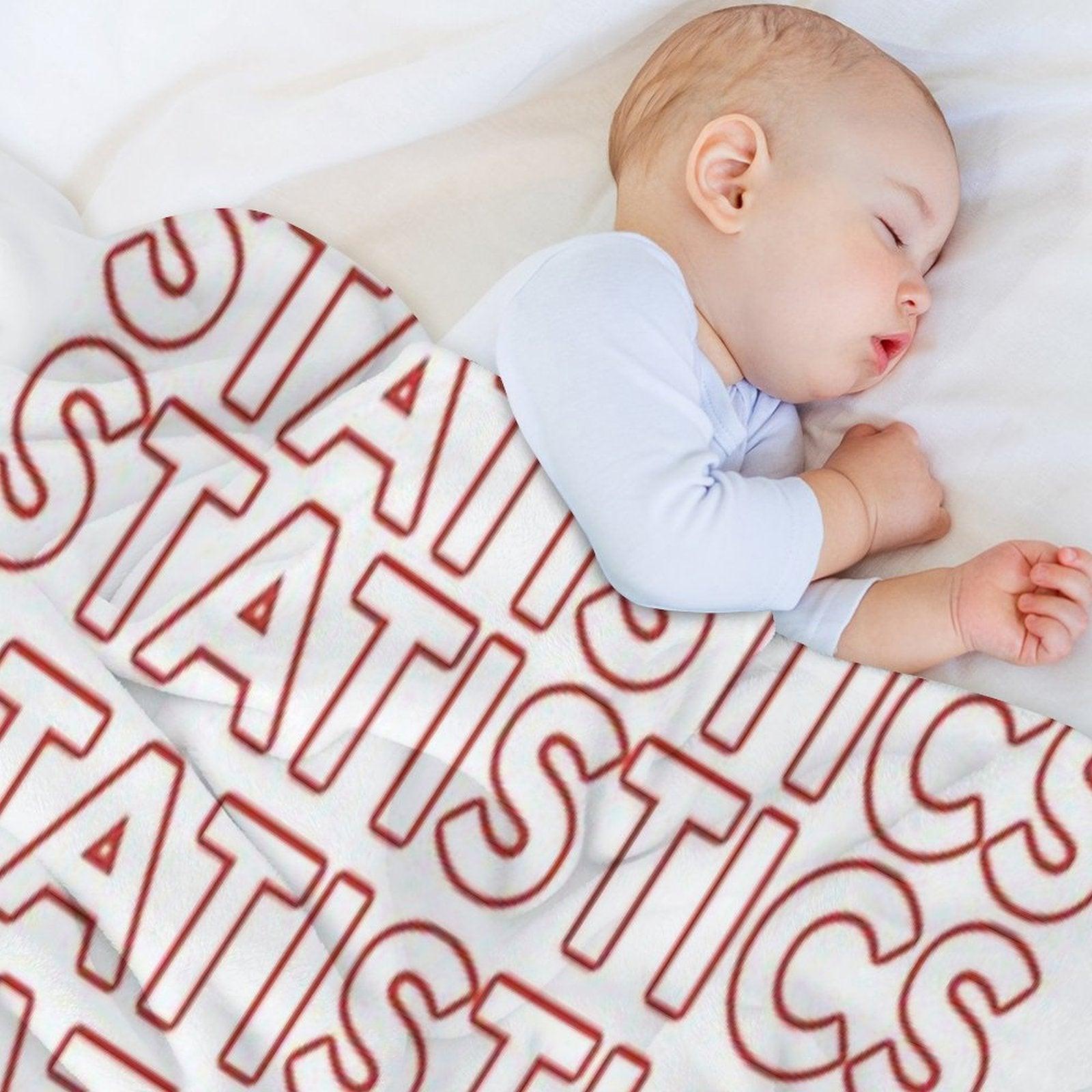 Timothée Chalamet Statistics Throw Blanket