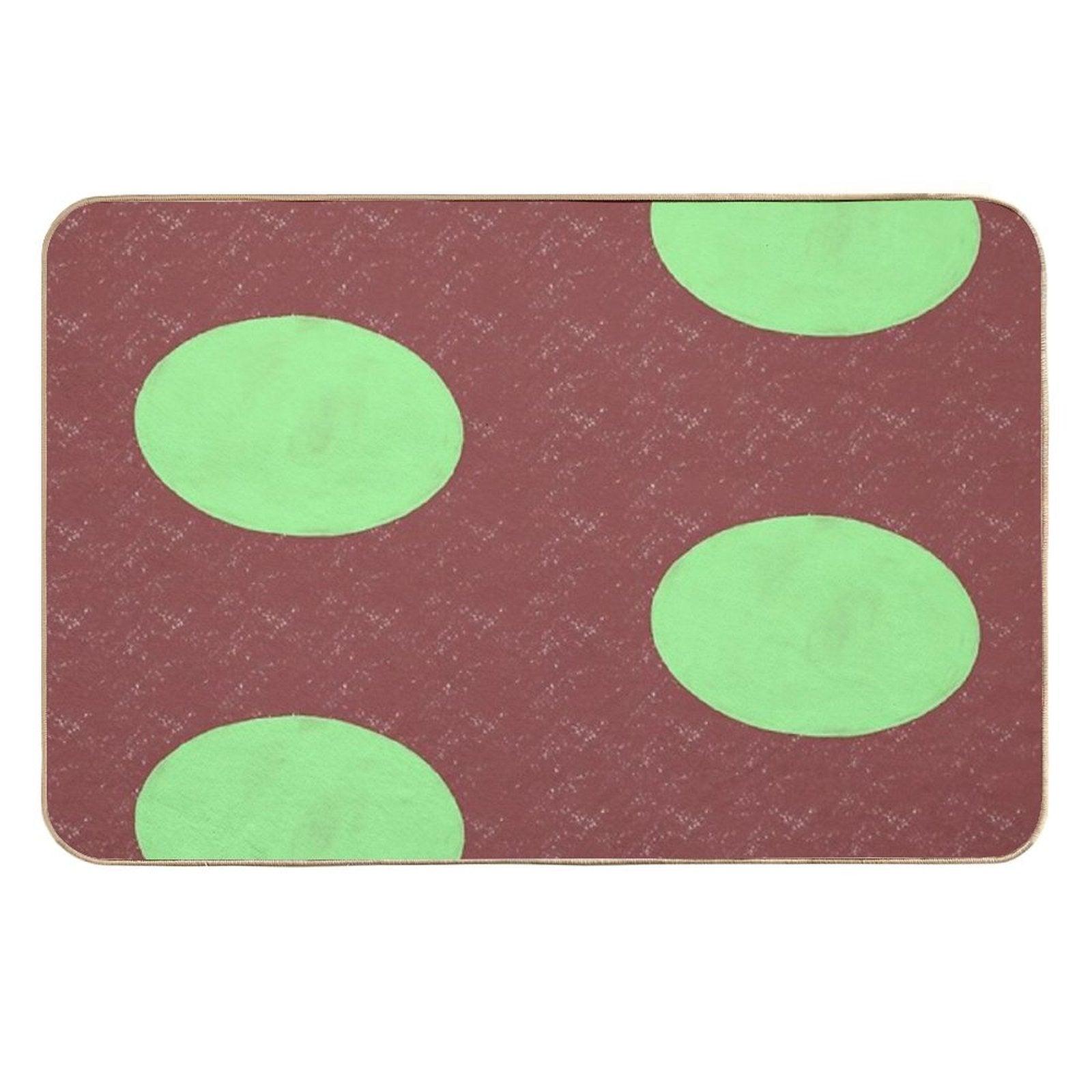 Cup Top Or Bottom  Rapid-Drying Bath Mat