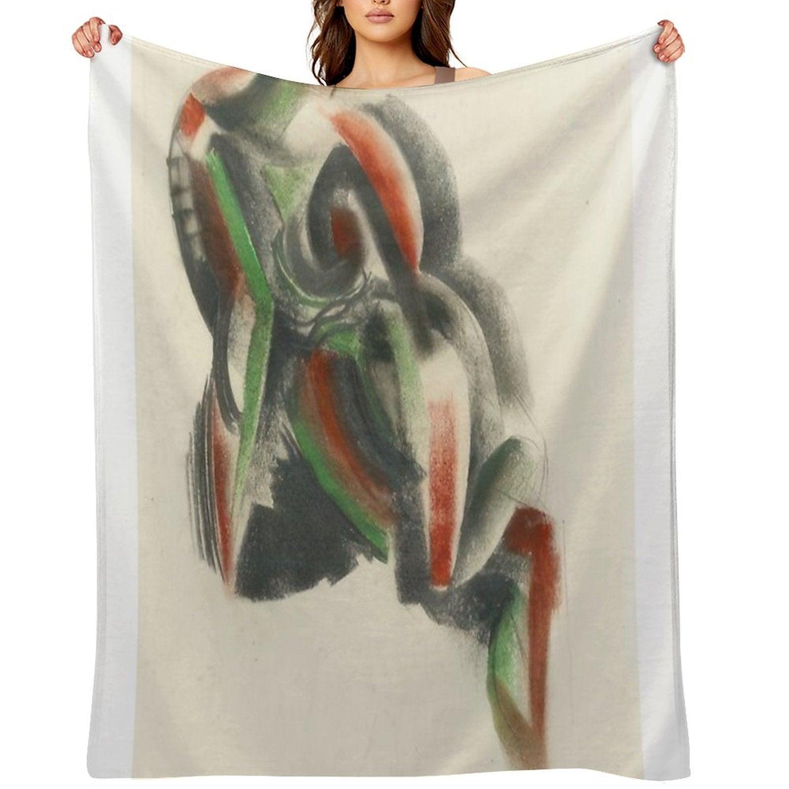 Johannes Itten Throw Blanket