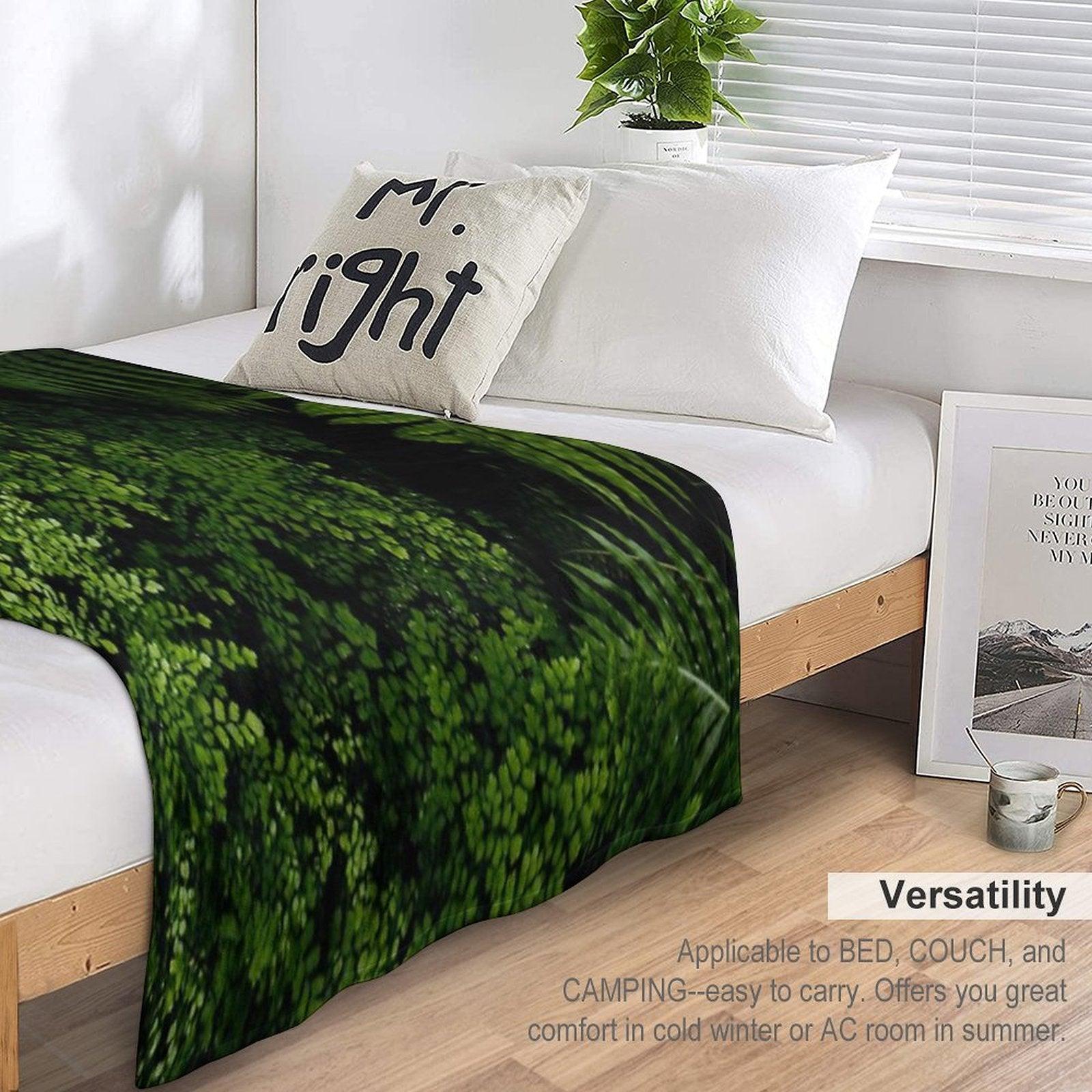 Tropical Jungle Throw Blanket
