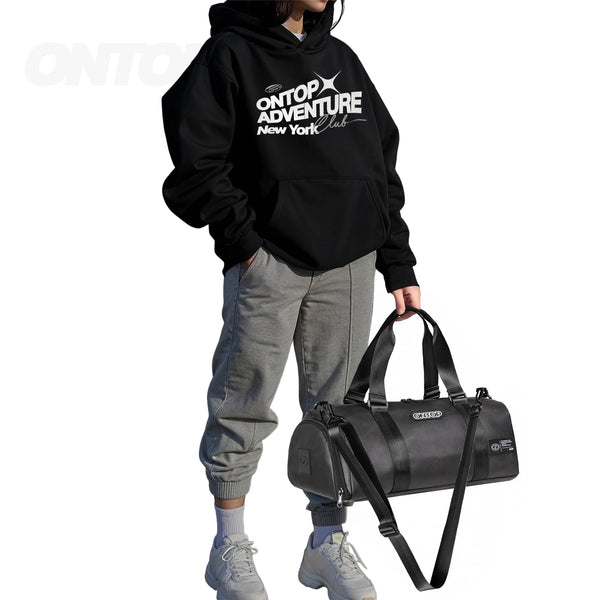 Leather Travel Duffle Bag Weekender