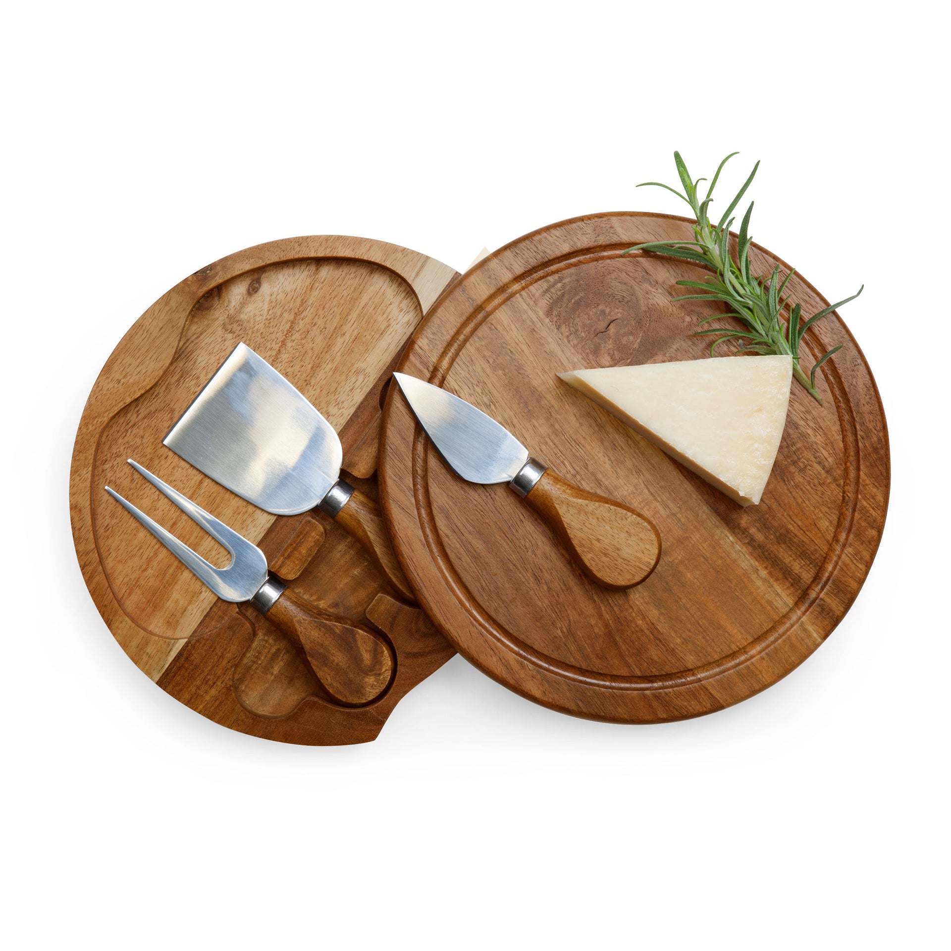 Acacia Brie Cheese Cutting Board & Tools Set Picnic Time Family of Brands