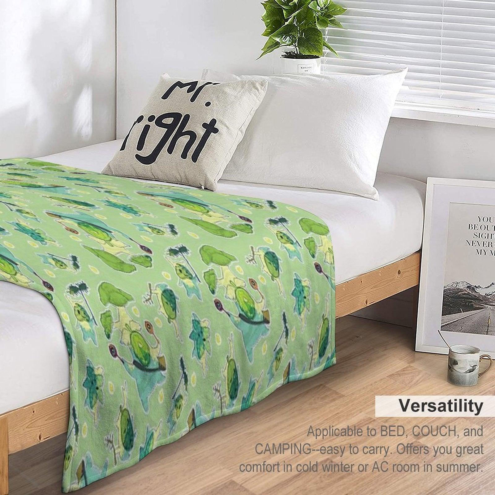 Korok Pattern Throw Blanket