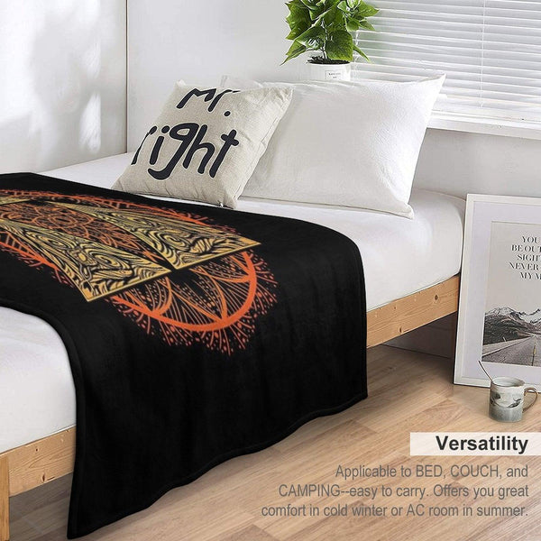 Mandalaforce Throw Blanket
