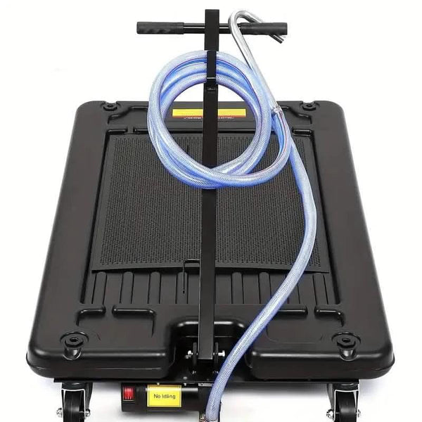 17 Gallon Low Profile Oil Drain with Electric Pump