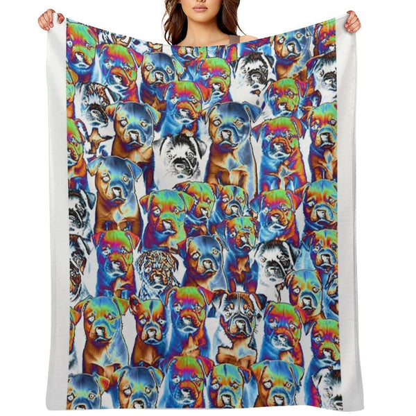 FEEL THE VIBE Easy Care Throw Blanket