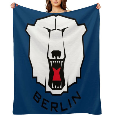 Eisbären Berlin Anti-pilling Throw Blanket