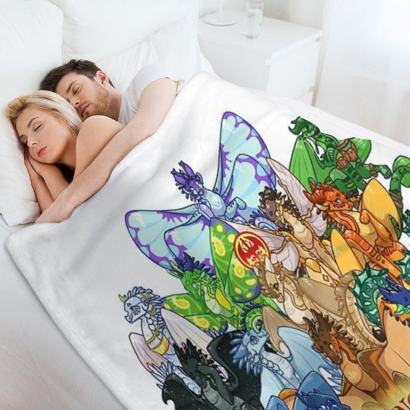 Wings of Fire Throw Blanket