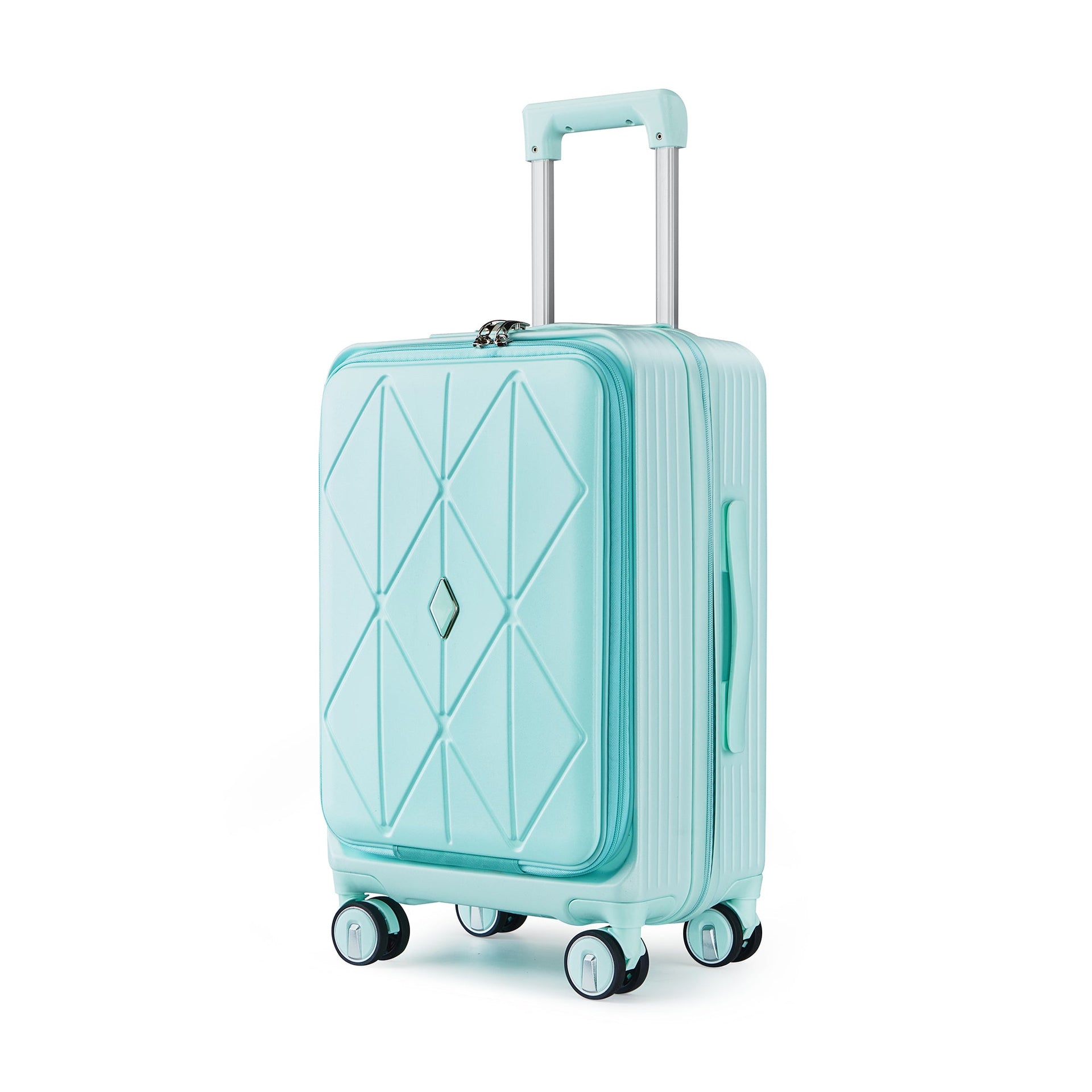 Luggage Sets 3 Piece(20/24/28), Expandable Carry On Luggage with TSA Lock Airline Approved, 100% PC Hard Shell and Lightweight Suitcase with Front Pocket and Spinner Wheels