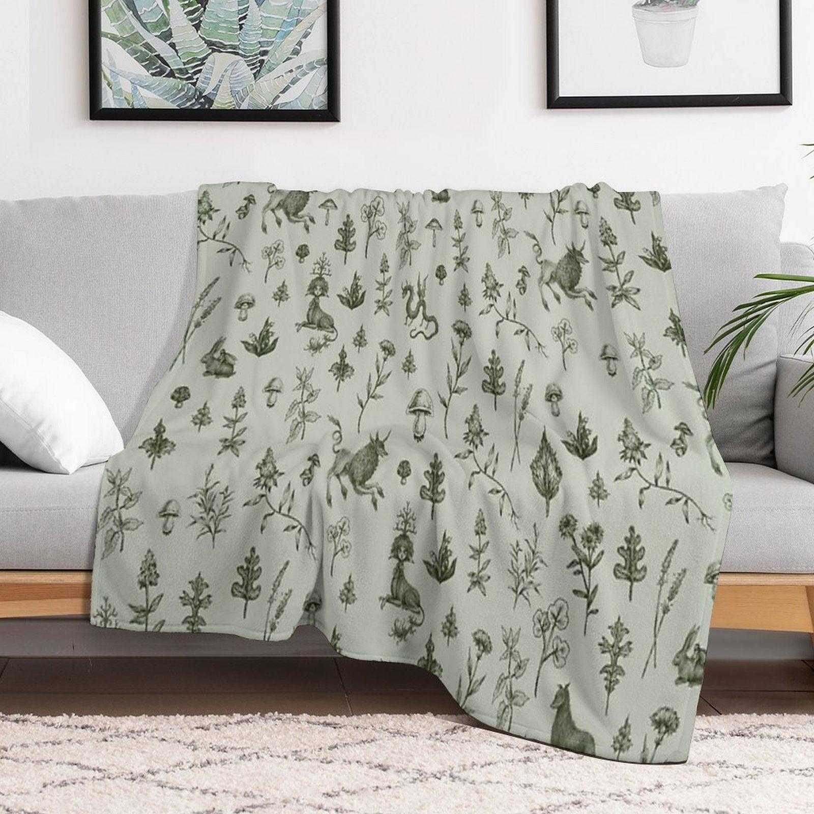 Medieval Dingus Party! Throw Blanket