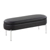 Contemporary Bench - Black