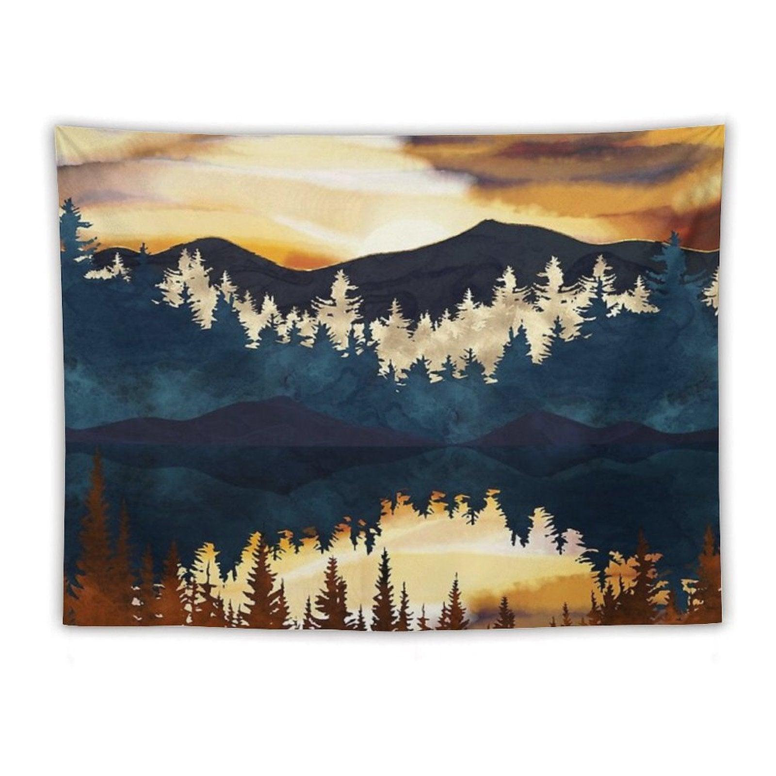 Fall Sunset Tapestry