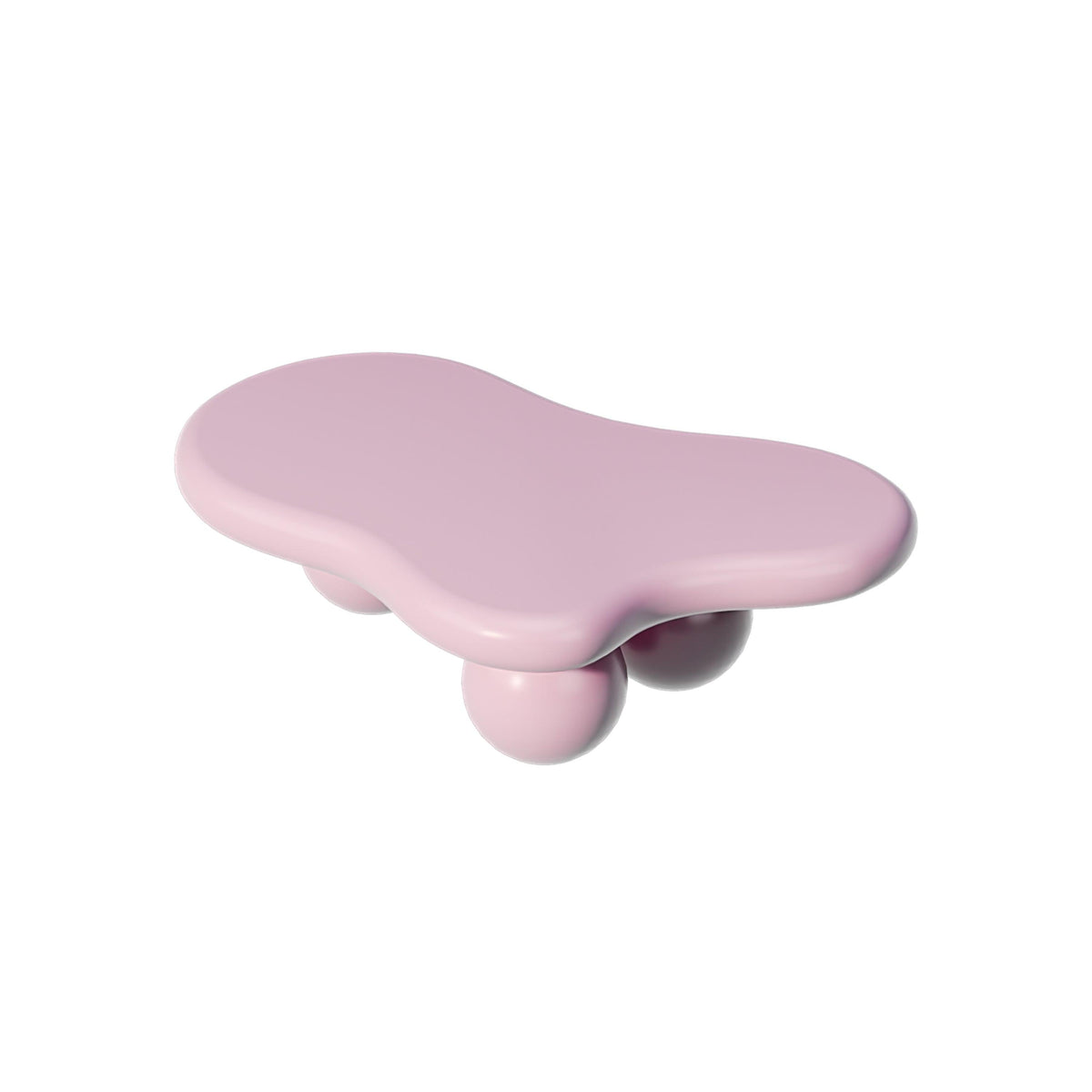 Modern Pink Cloud Coffee Table