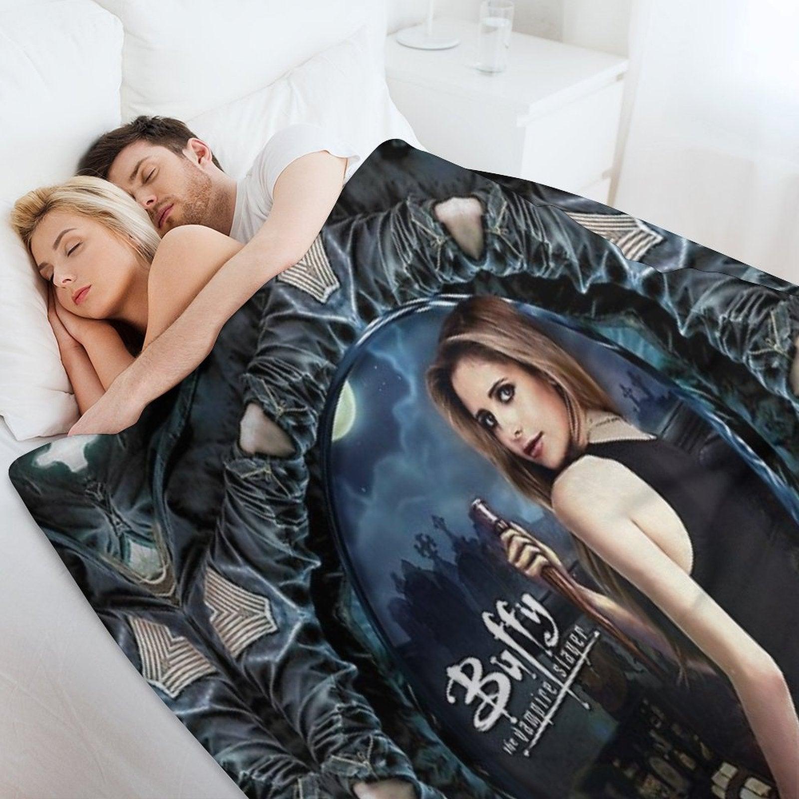 Buffy The Vampire Slayer Throw Blanket