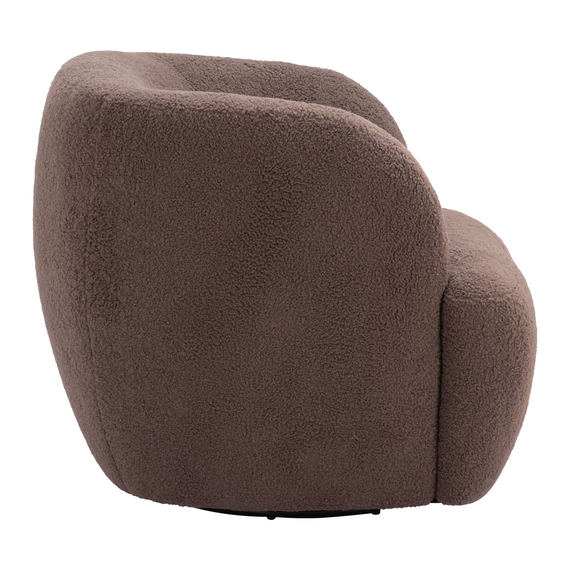 Govan Swivel Chair Brown