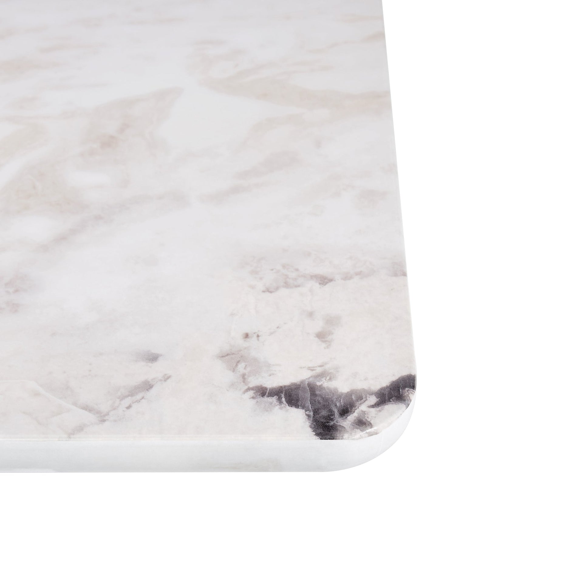 Modern Simple Glossy White Rectangular Counter Bar Table MDF 47.24 x 18.11 x 29.52 Inches