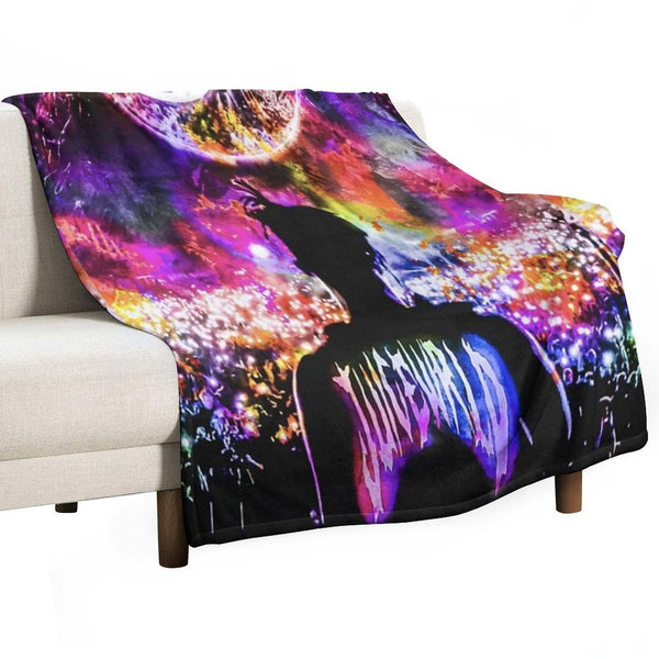 Party in The World Comfort Throw Blanket