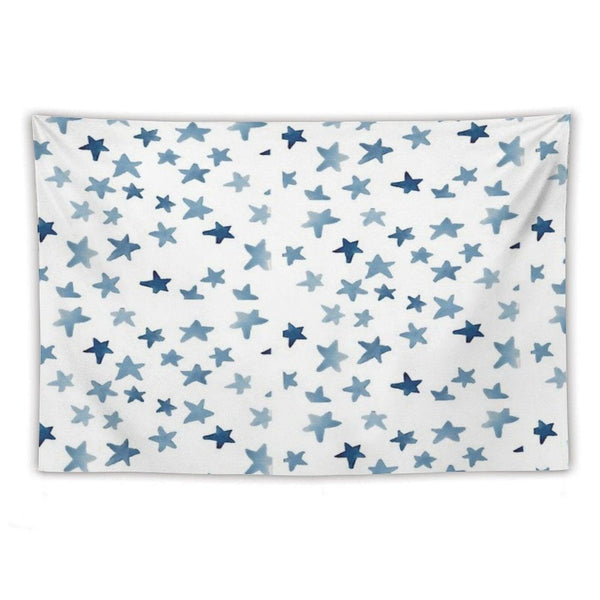 Blue Stars Tapestry
