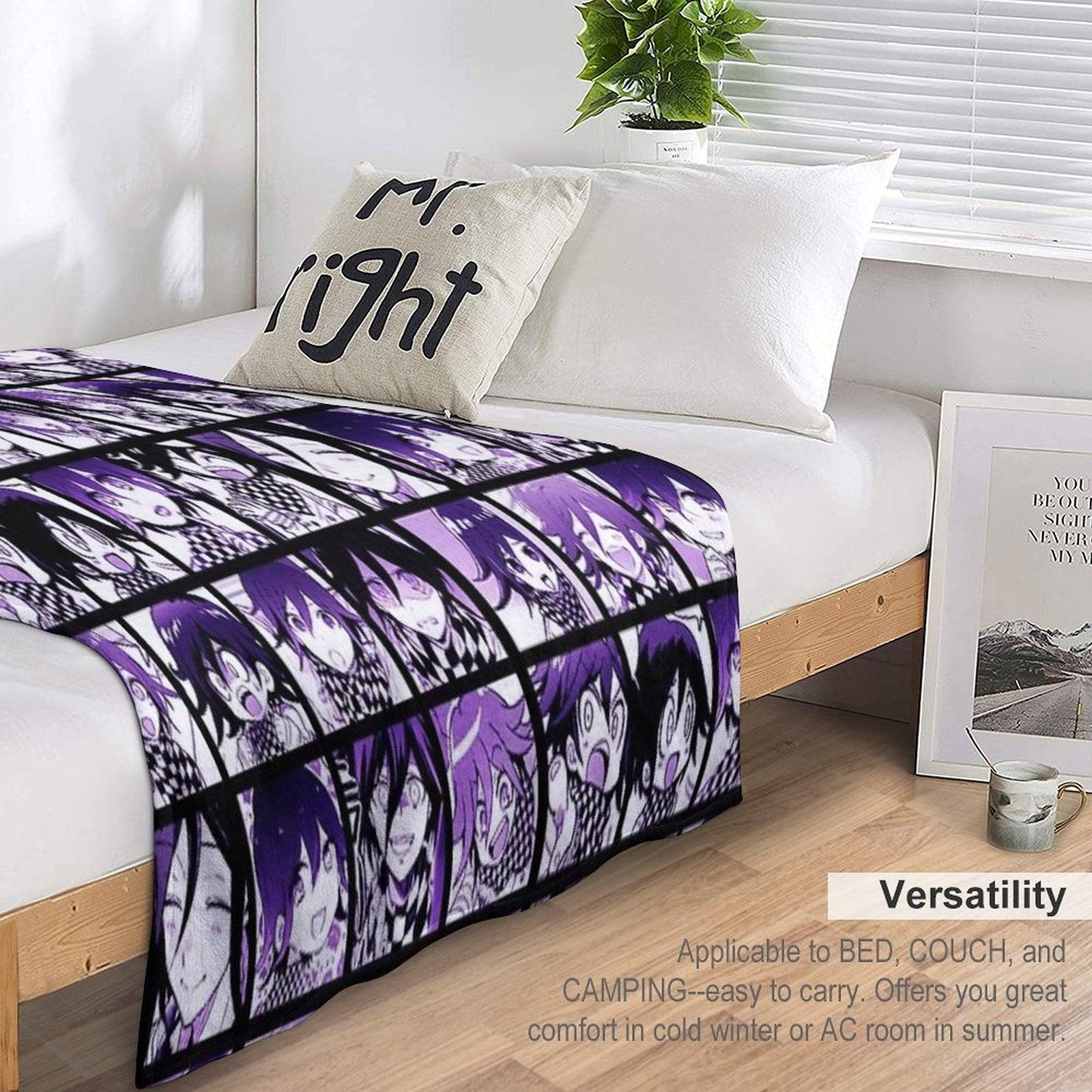 Kokichi Manga Collection (Colored) Throw Blanket