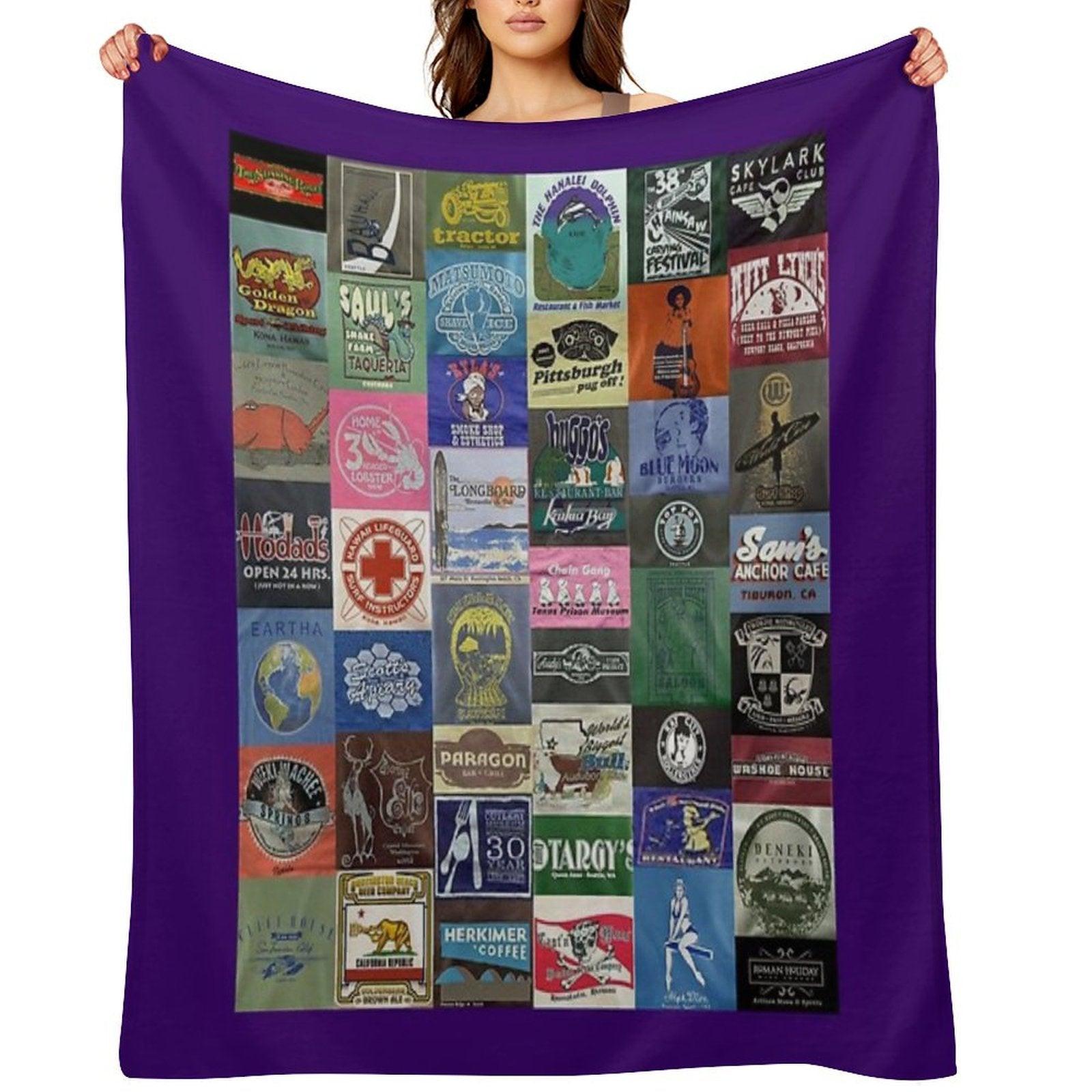 Bella Swan's Eclipse T-shirt Quilt Replica  Twilight Saga Fanart Throw Blanket