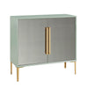 Curry 2 Door Accent Cabinet - Mint