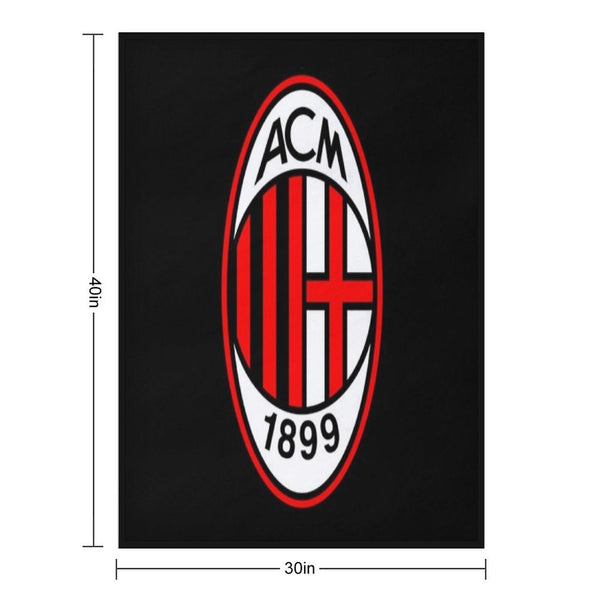 AC Milan Classic . Lightweight Throw Blanket