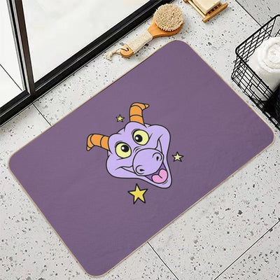 Figment with Stars  Odorless Bath Mat