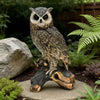 Simulated Owl Resin Garden Statue