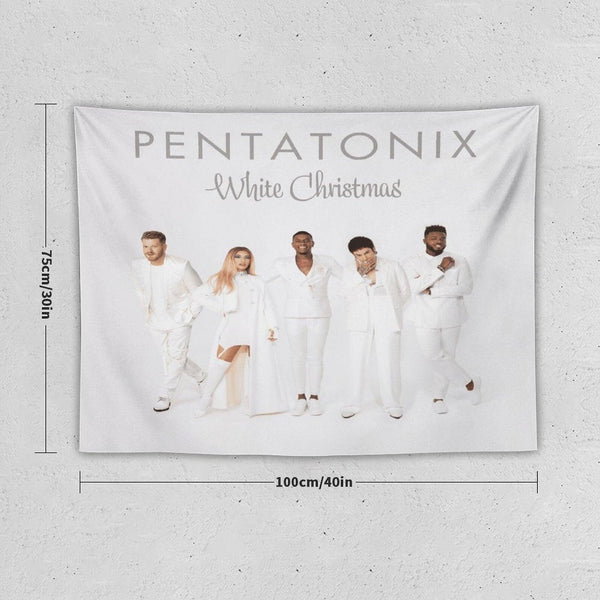 White Christmas Tapestry