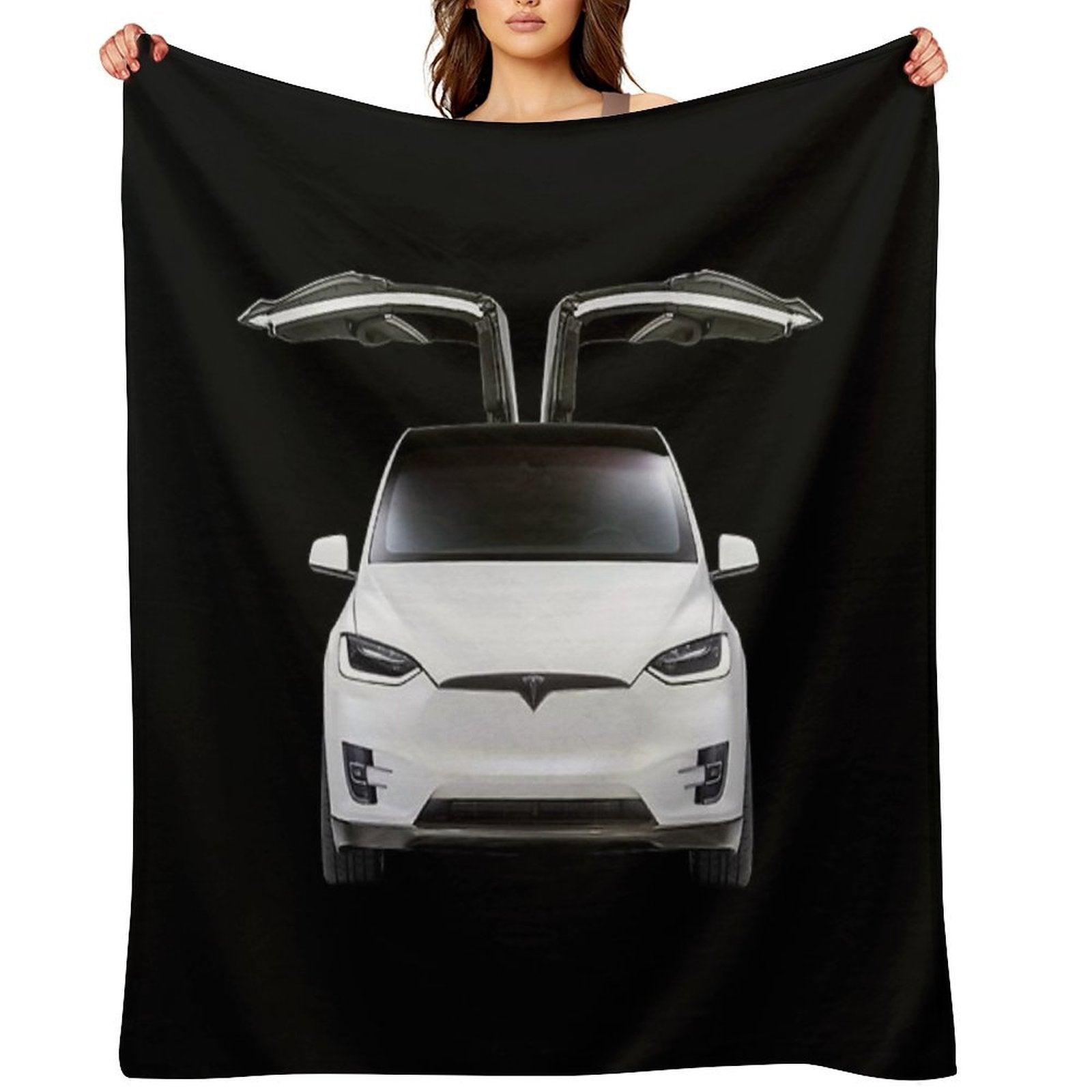 Model X, Tesla Model X Throw Blanket