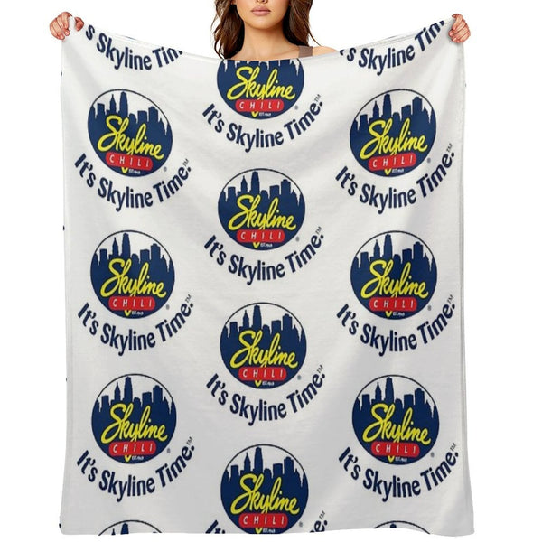 Skyline Chili Premium Throw Blanket