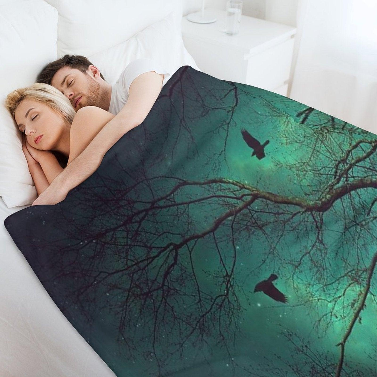 Where Dusk Meets Dawn II Throw Blanket
