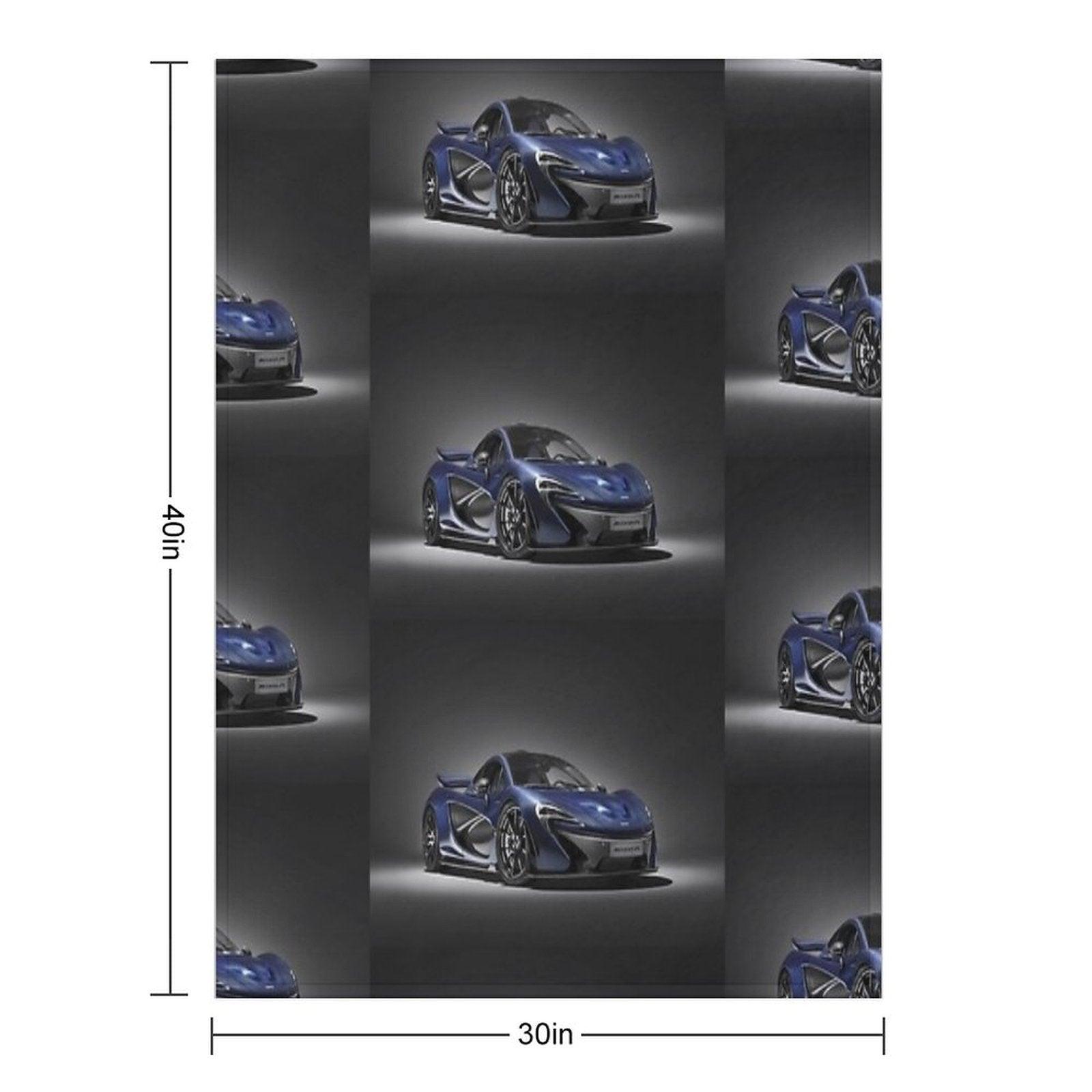 McLaren P1 Throw Blanket