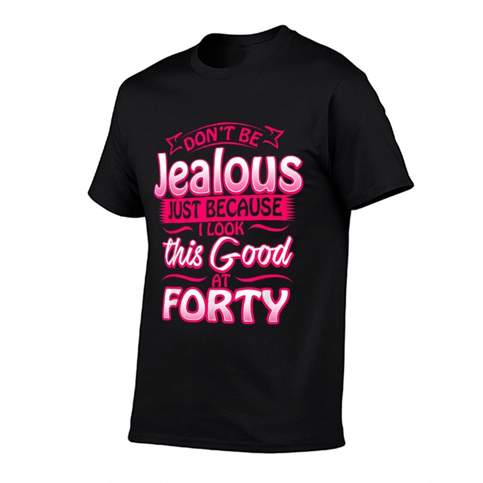 40th Birthday Gift Women 1978 Funny Bday Party Style  Trendy Pattern T-Shirt