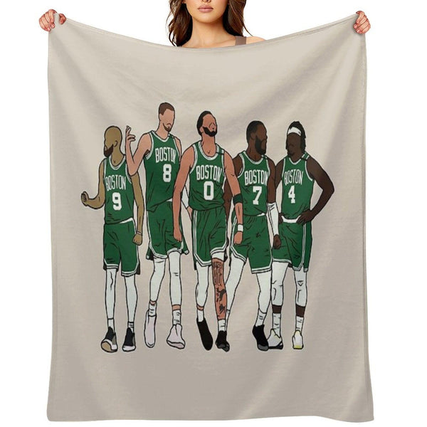 D White, KP, Jrue & The Jays Throw Blanket