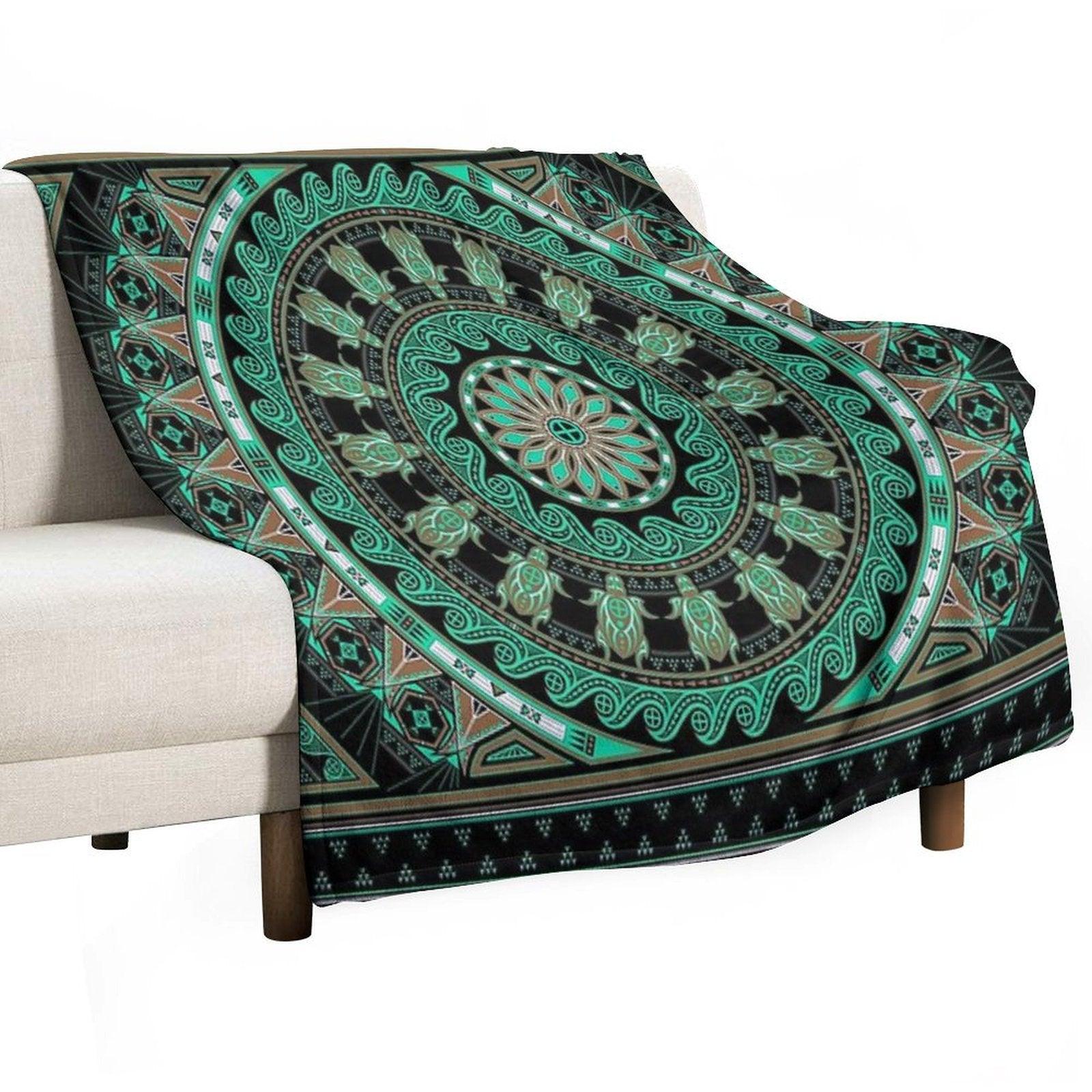 The Turtle (Keya) Throw Blanket