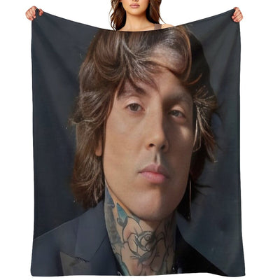 Cool Oli Sykes Travel-friendly Throw Blanket