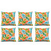 6 Pack Outdoor Pillow Covers - Water-Repellent Decorative Cushions