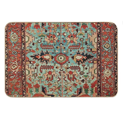 Antique Heriz Persian Carpet Print Bath Mat