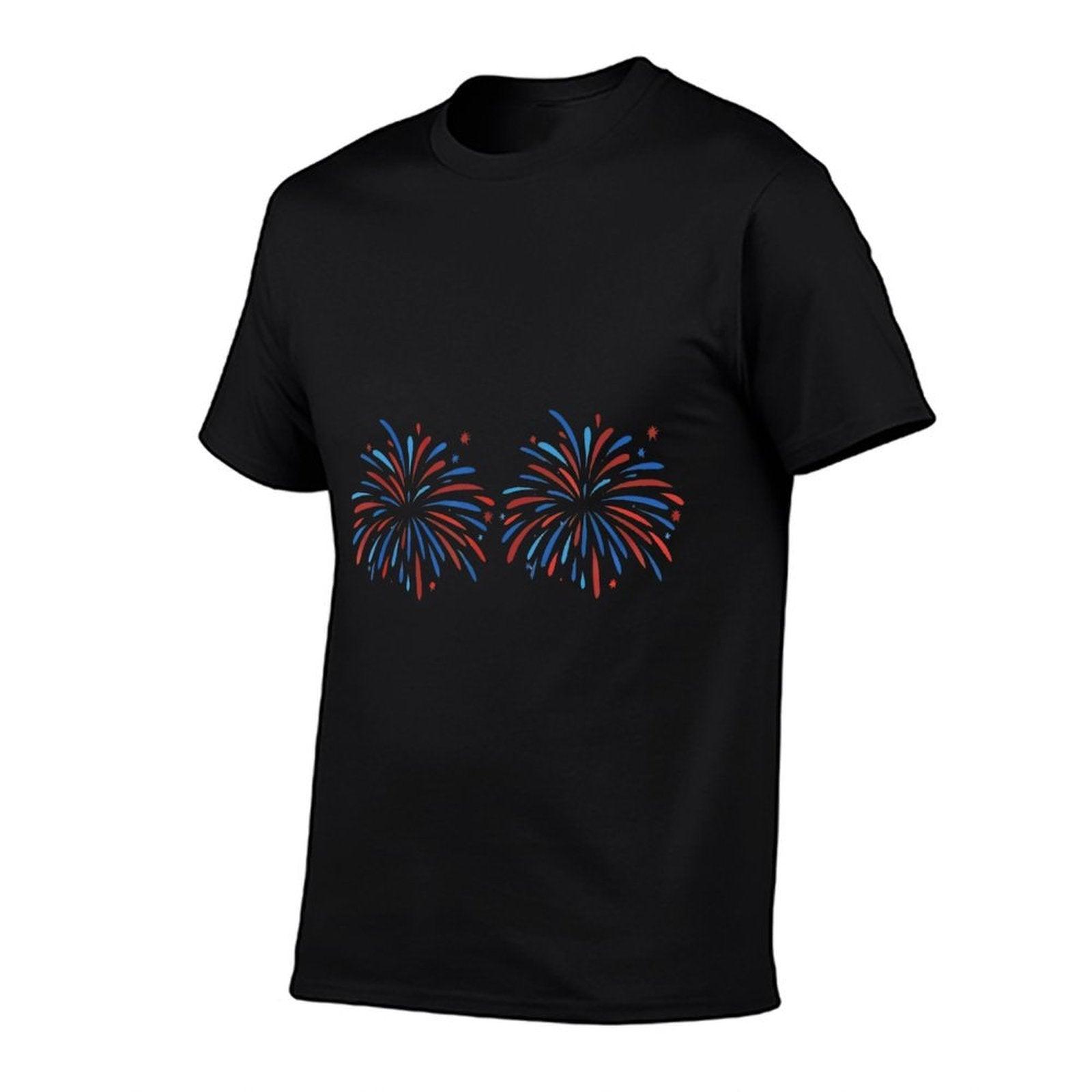 Funny Im Just Here For The Fireworks 4th Of July Couple  Affordable Price T-Shirt